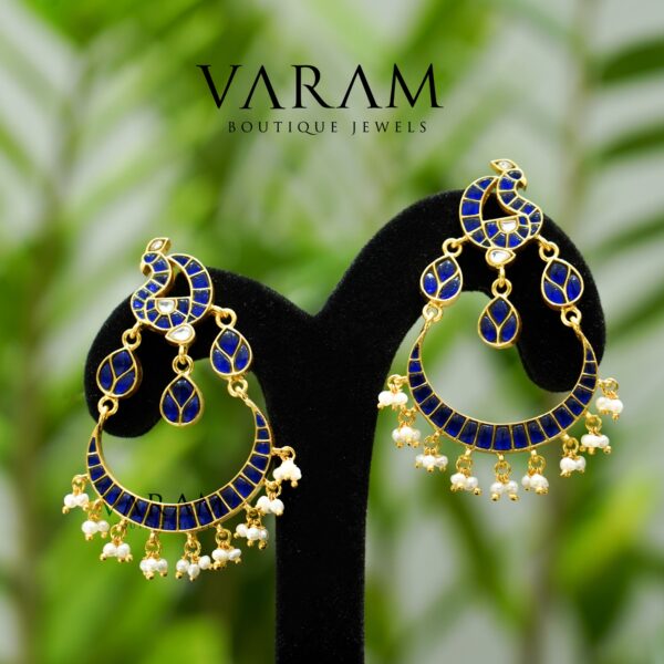 varam_earrings_blue_stone_gold_plated_earrings-1