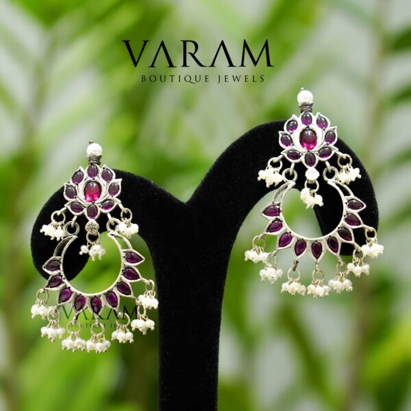 varam_earrings_purple_stone_silver_earrings_4-1