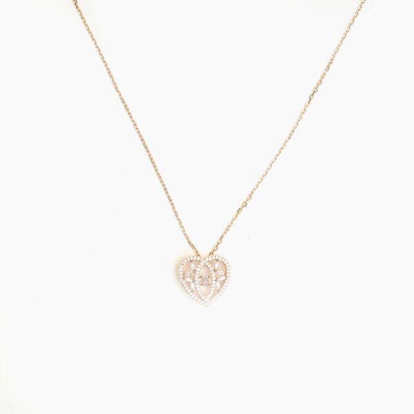 varam_chains_heart_shaped_white_stone_rose_gold_chain
