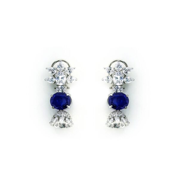 varam_earrings_blue_stone_earrings