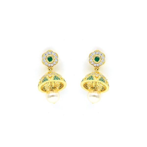 varam_earrings_green_and_white_gold_plated_earrings_55