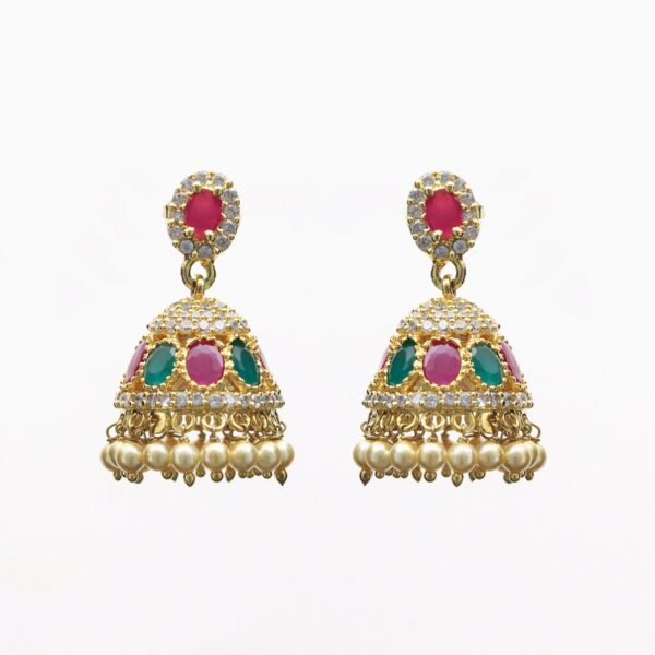 varam_earrings_red_and_green_stone_gold_plated_earrings_4-1