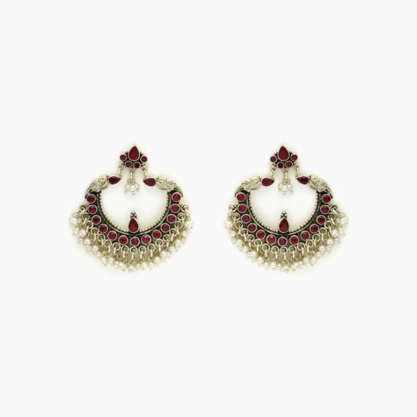 varam_earrings_red_stone_white_pearl_design_earrings