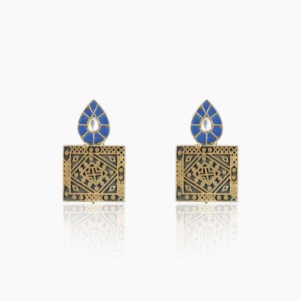 varam_earrings_blue_stone_oxidised_silver_earrings_22-1