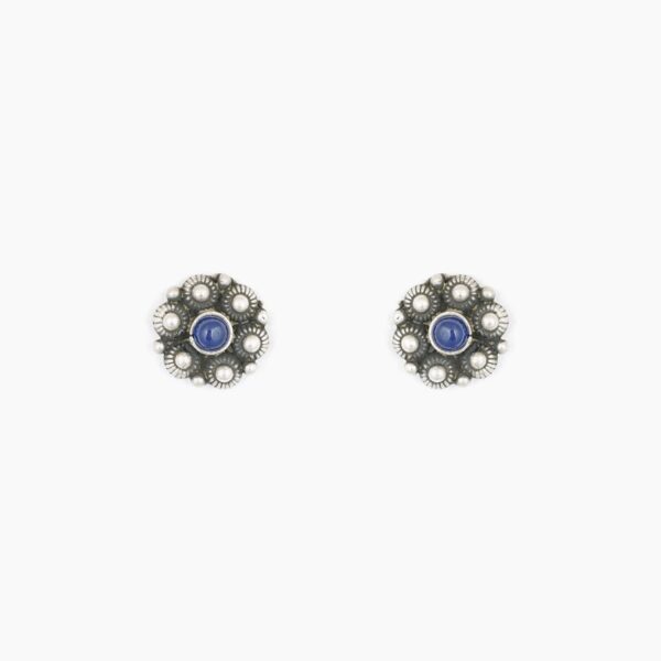 varam_earrings_blue_stone_oxidised_silver_stud_earrings_45-1