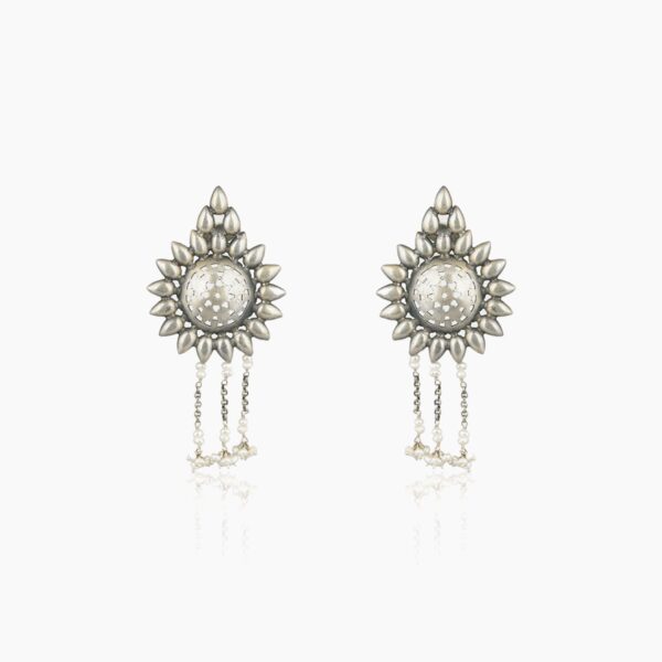 varam_earrings_floral_design_oxidised_silver_jimki_earrings-1
