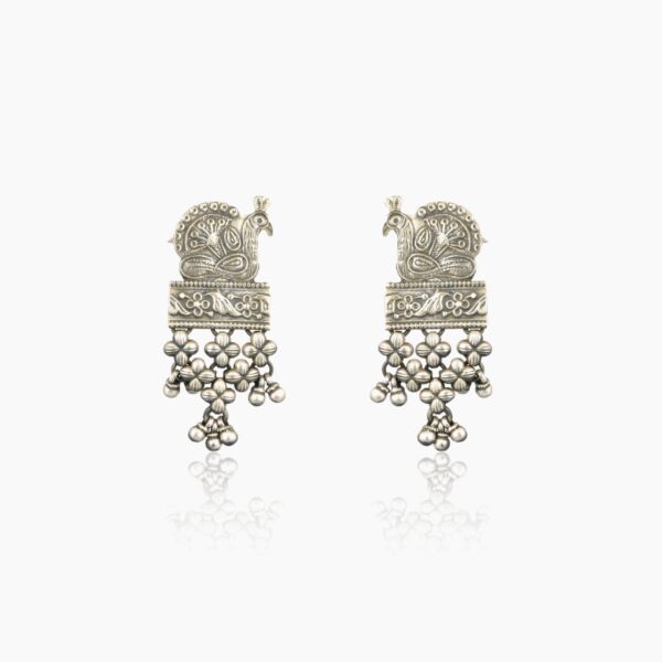 varam_earrings_peacock_design_oxidised_silver_earrings-1