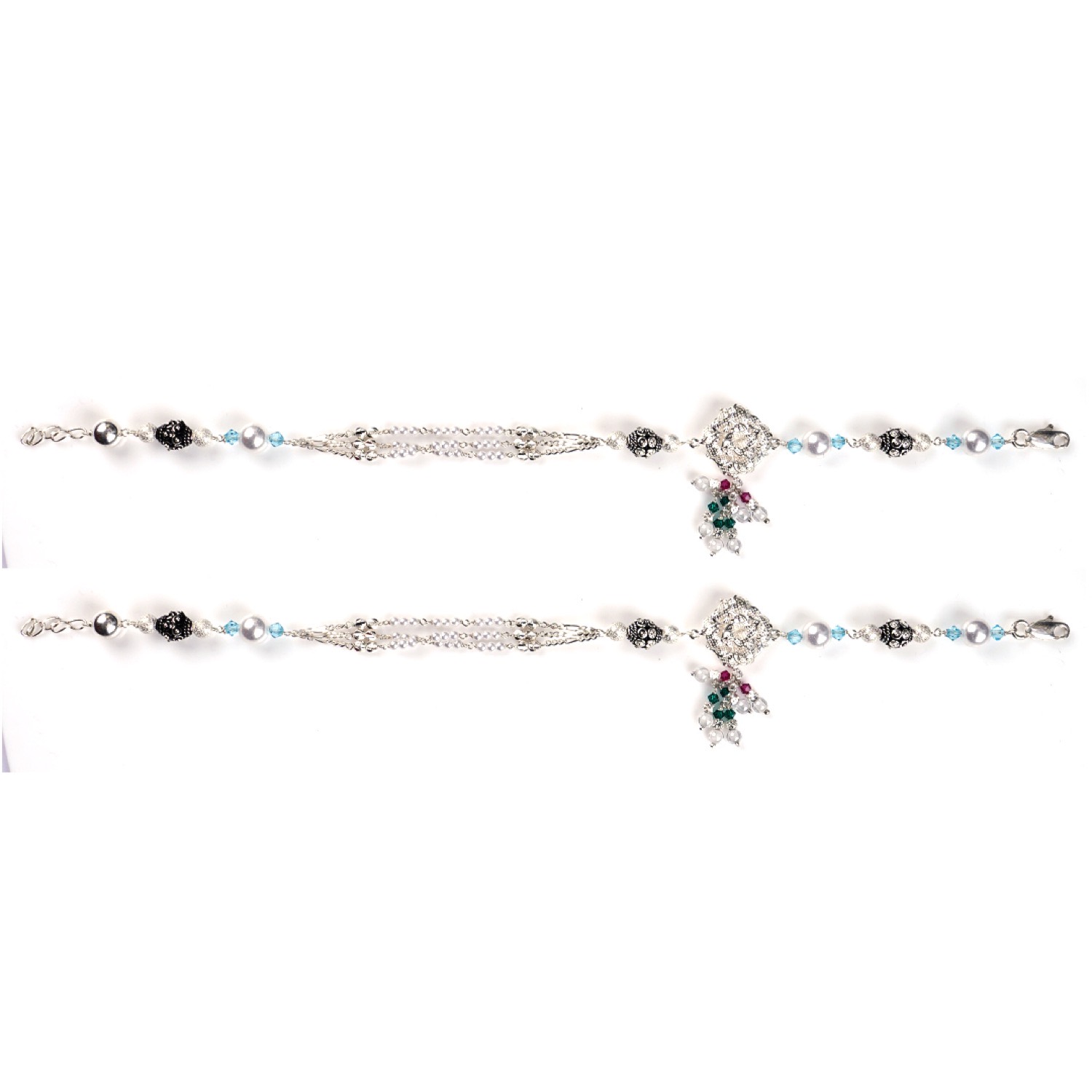 varam_anklets_072022_multicolour_stone_floral_design_silver_anklets_2-1