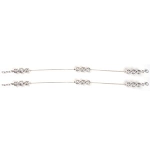 Silver design silver anklets