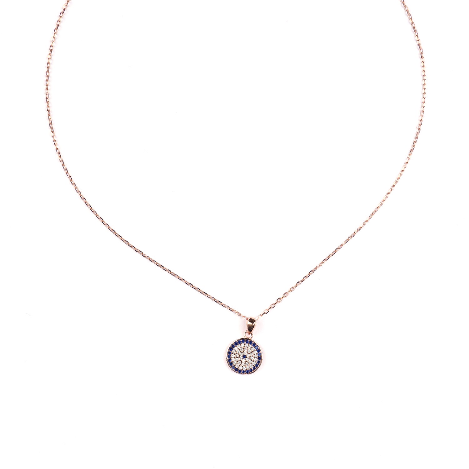 varam_chains_072022_white_and_ink_blue_stone_design_pendant_rose_gold_chain_with_earrings_1-1