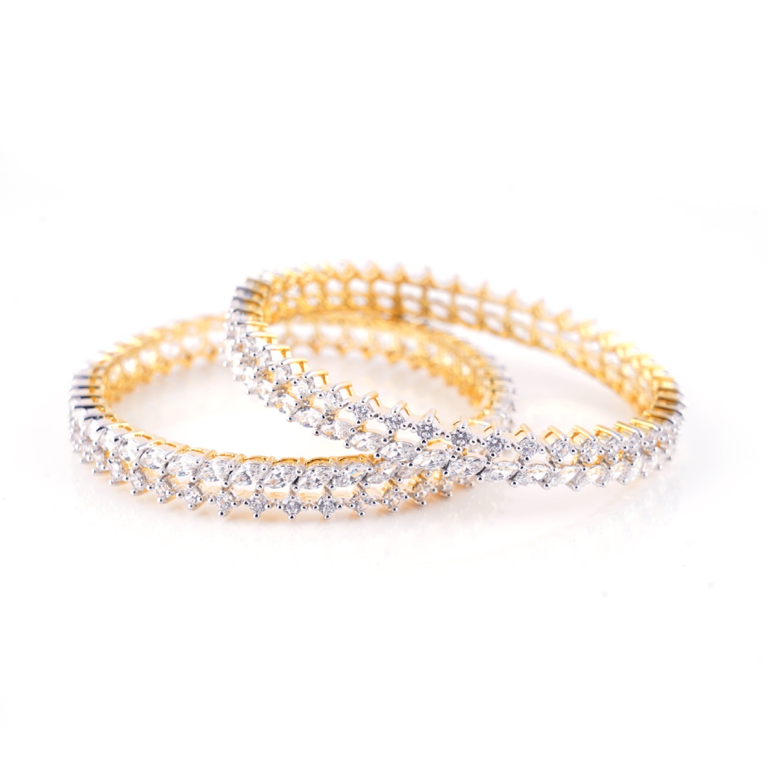 varam_bracelet_and_bangle_marquise_and_round_cut_white_stone_set_of_two_gold_coated_silver_bangle-1