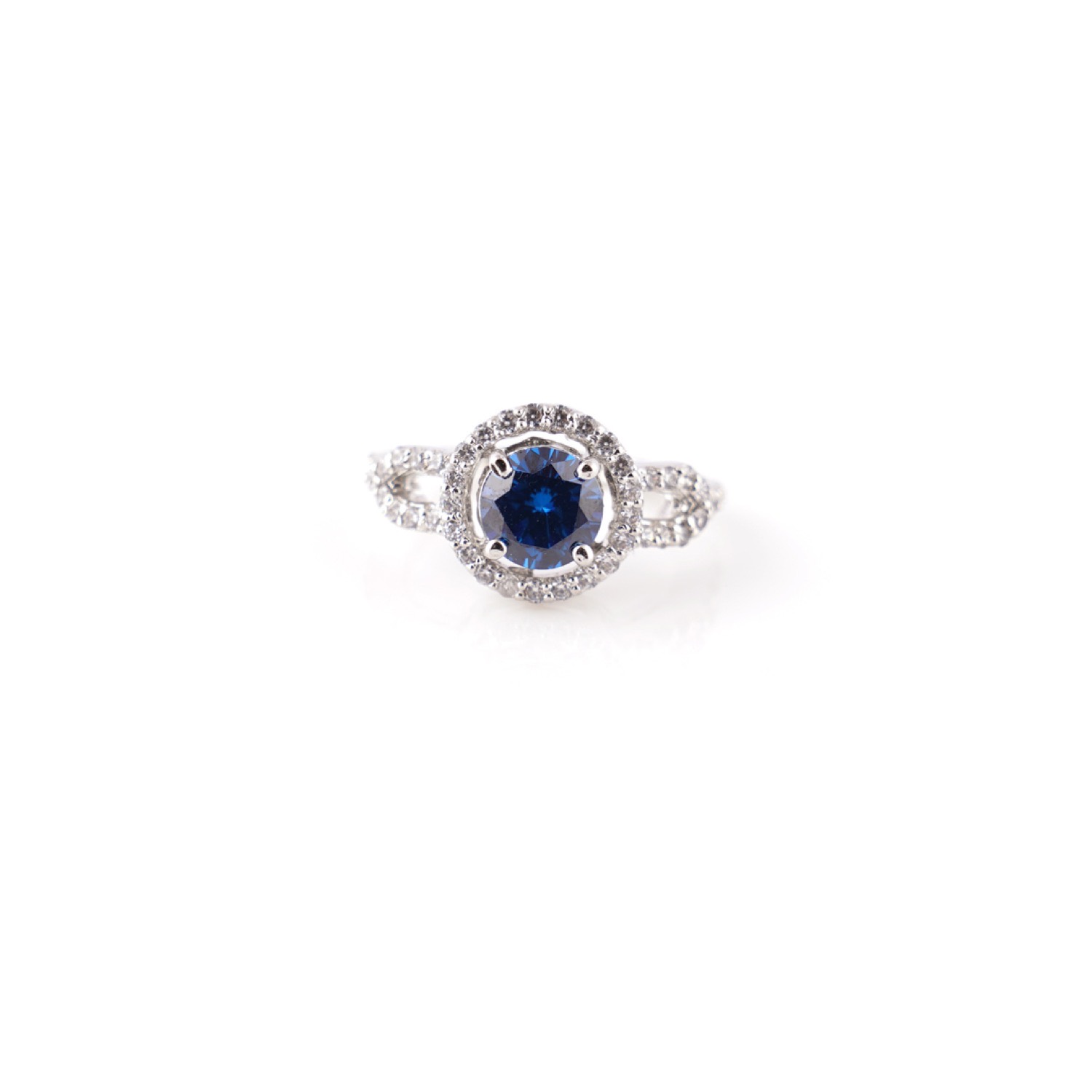 varam_rings_blue_stone_round_shaped_silver_ring-1