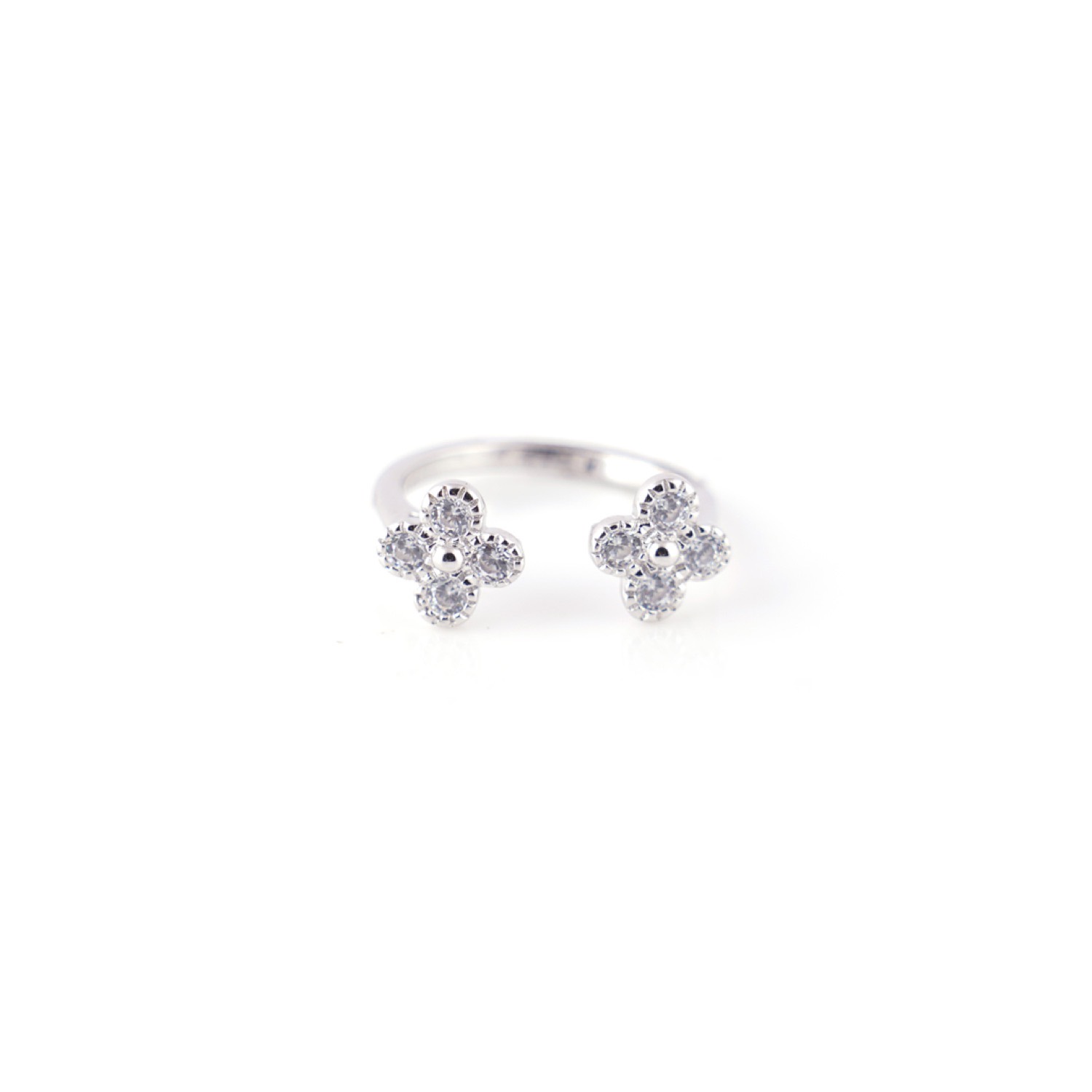 varam_rings_four_leaf_clover_top_open_silver_ring-1