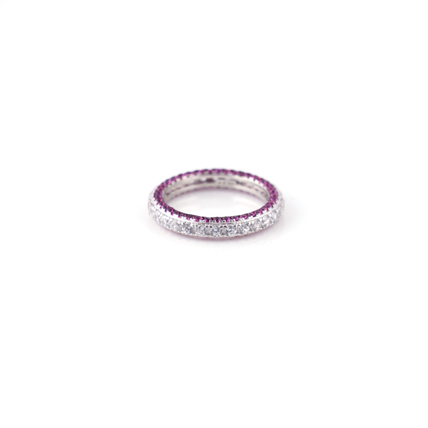 varam_rings_pink_and_white_stone_eternity_band_silver_ring-1
