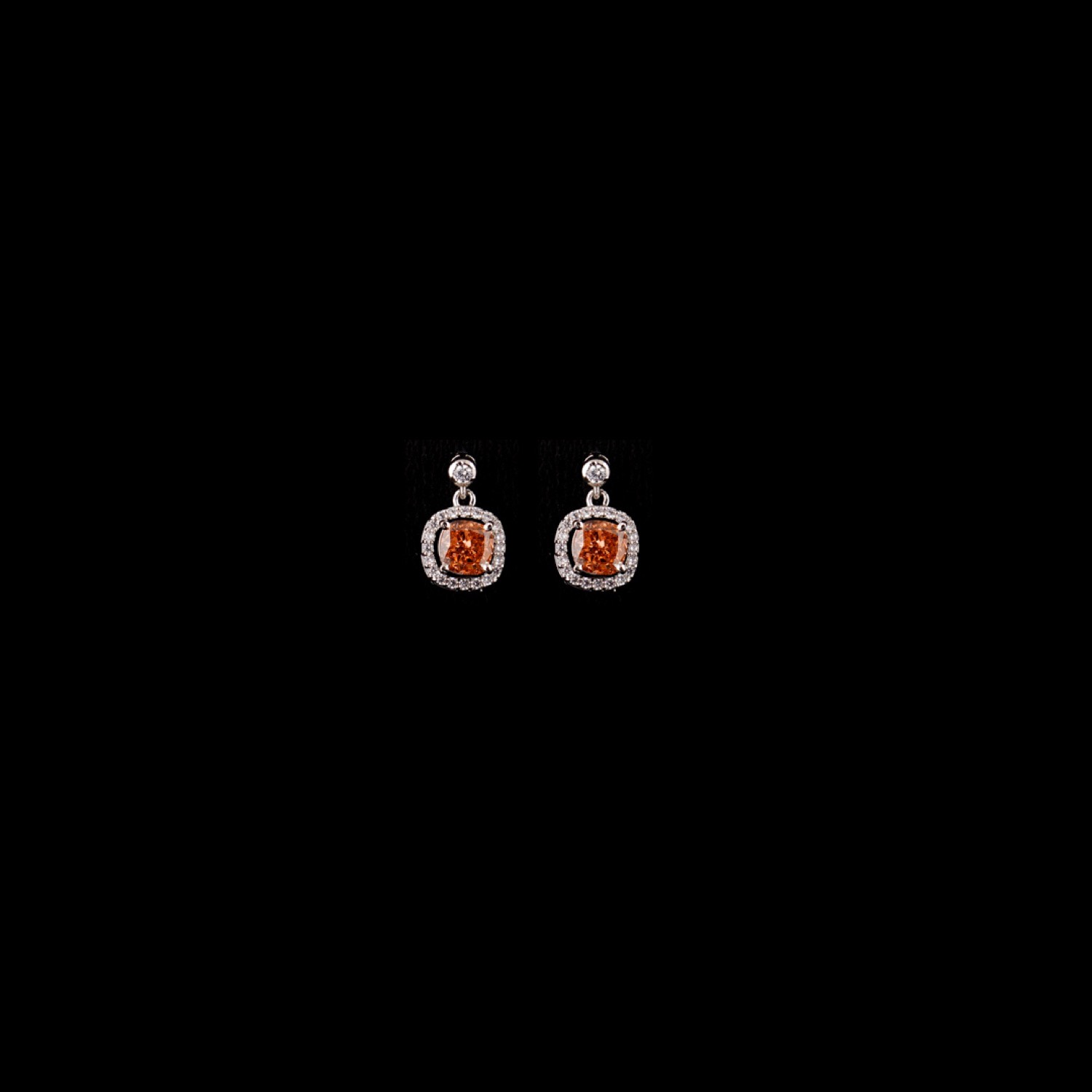 varam_earrings_102022_cushion_cut_orange_stone_dangler_silver_earrings-1