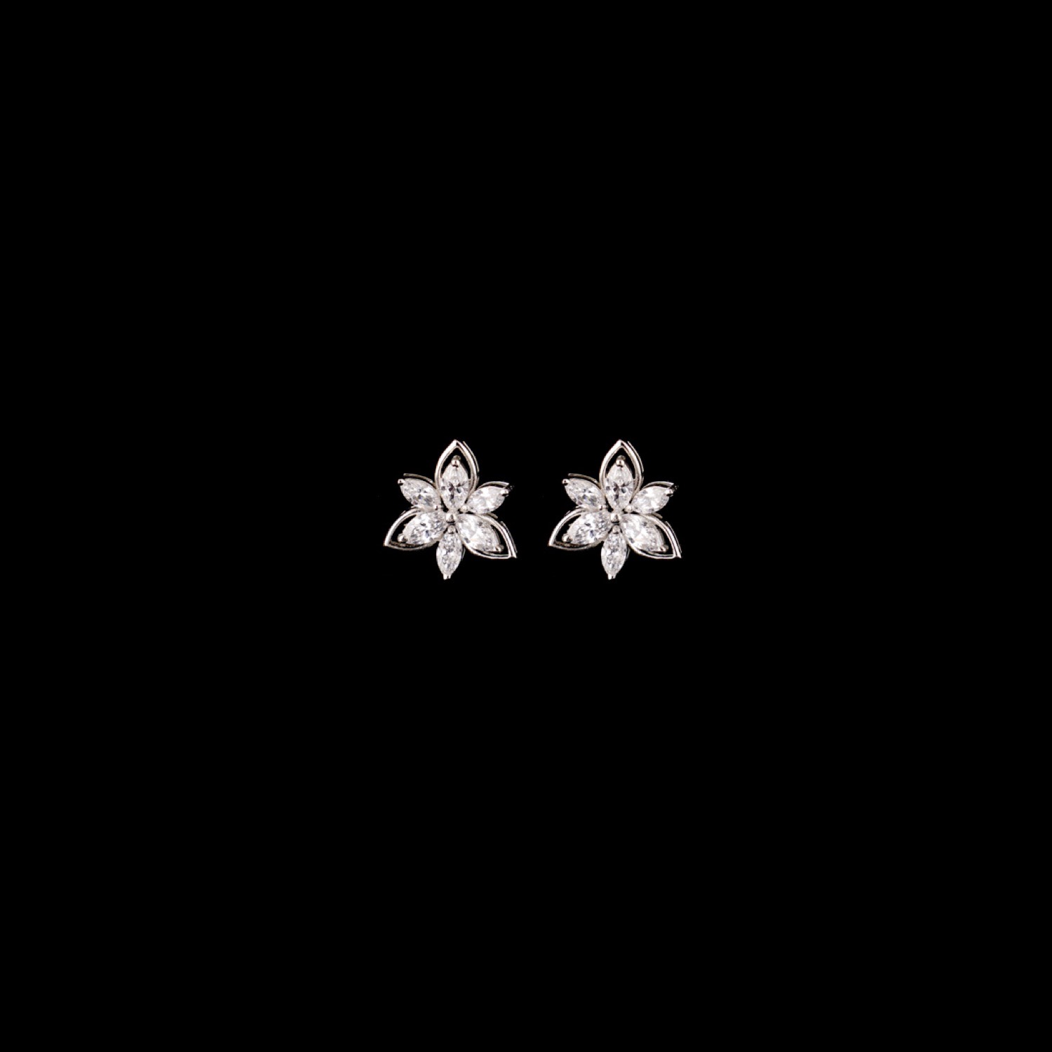 varam_earrings_102022_dainty_flower_marquise_cut_stone_silver_earrings-1