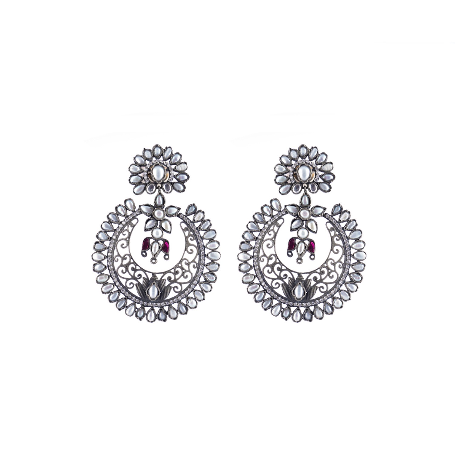 varam_earrings_102022_floral_design_pearl_stone_round_shaped_chadbali_silver_earrings-1