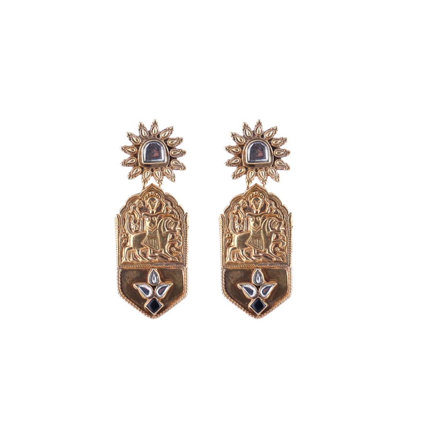 varam_earrings_102022_handmade_godess_design_gold_coated_silver_earrings-1