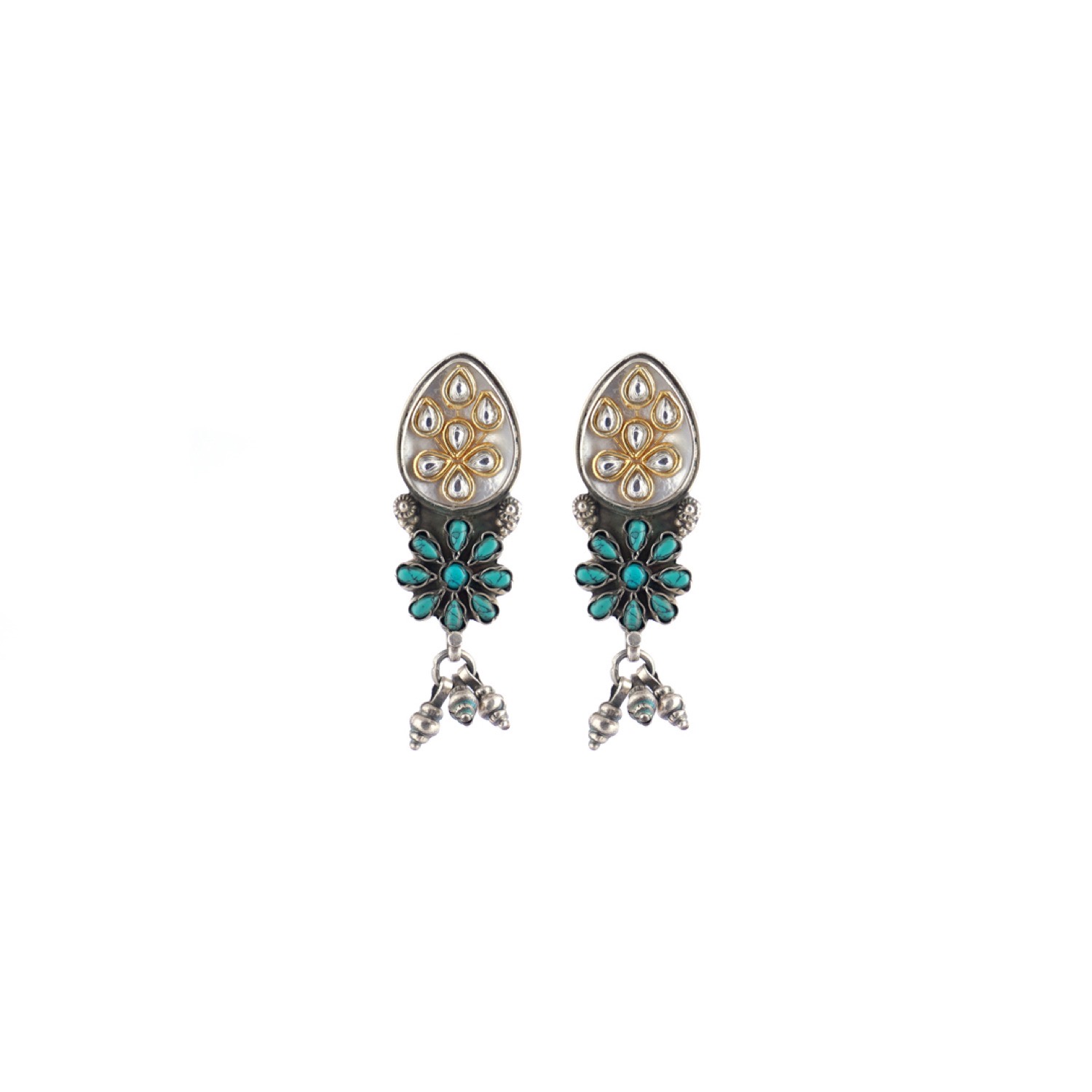 varam_earrings_102022_tarquoise_blue_and_white_stone_studded_silver_earrings-1